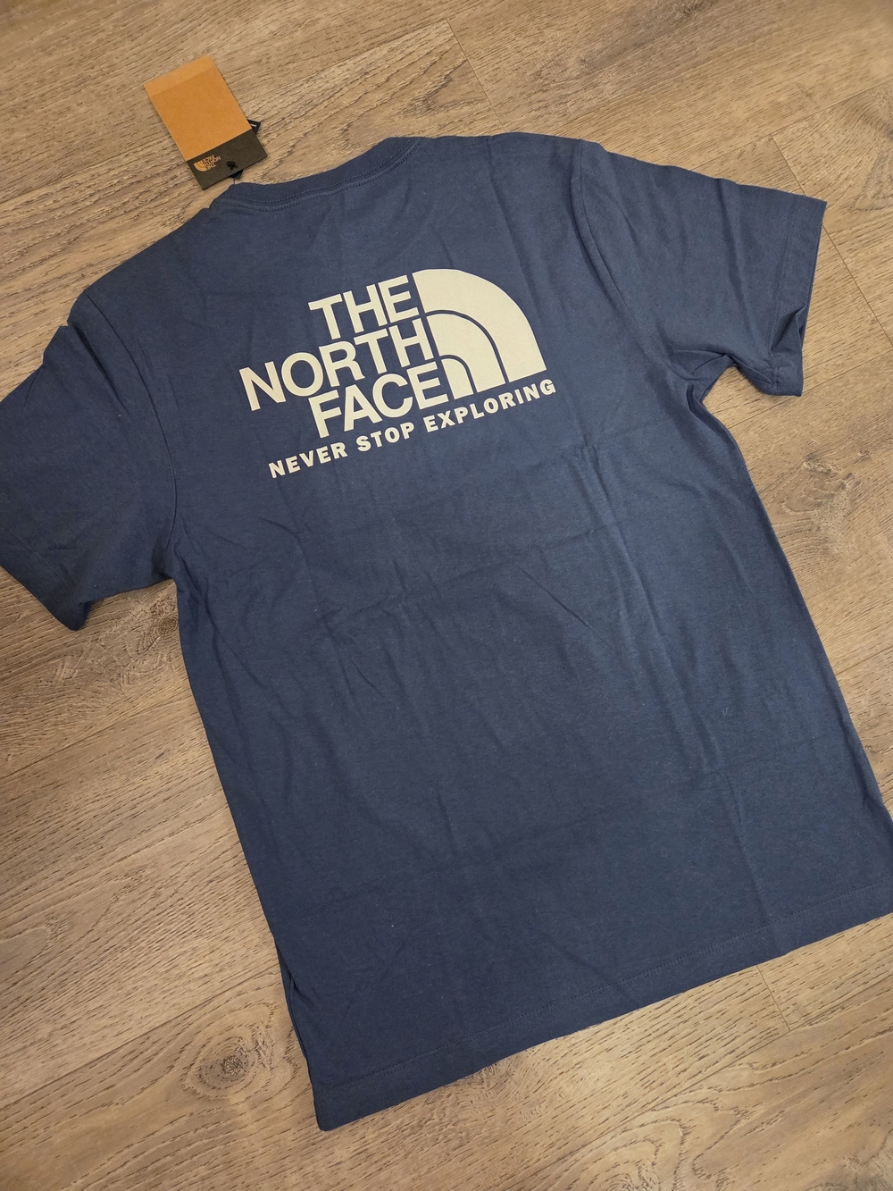 The North Face Navy Short-Sleeve Logo Tee